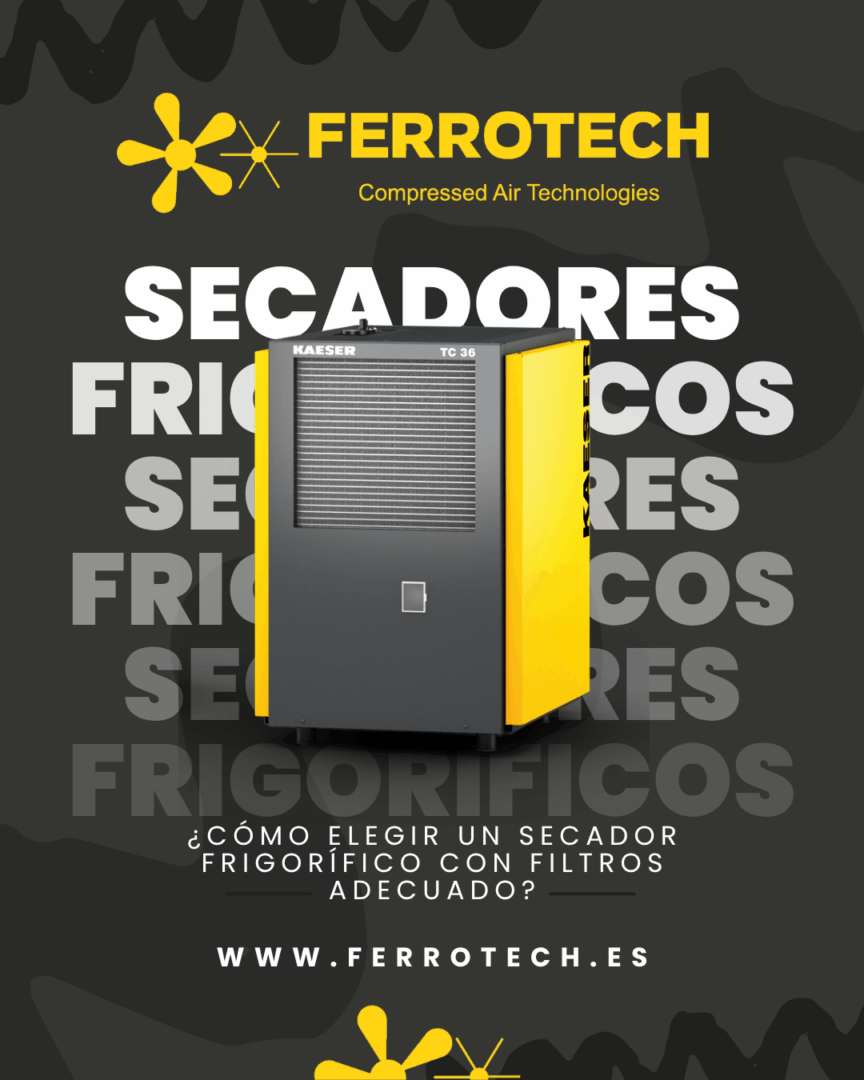 Venta de secadores frigoríficos en Galicia.